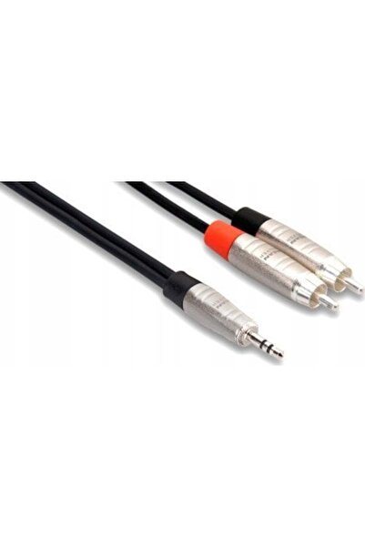HOSA Cablu PRO TRS 3.5mm - 2 x RCA 1.8m