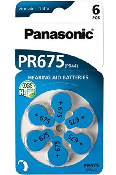 PANASONIC Baterie pentru aparatul de fotografiat PR44 6 bucăți