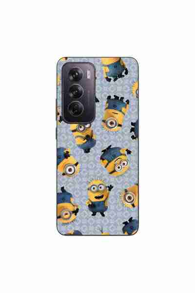 OEM Husa compatibila cu Oppo Reno12 Pro Silicon Gel Tpu Model Pattern Minioni