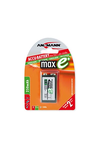 ANSMANN 1 maxE NiMH Akku 300 9V 270 mAh 5035453