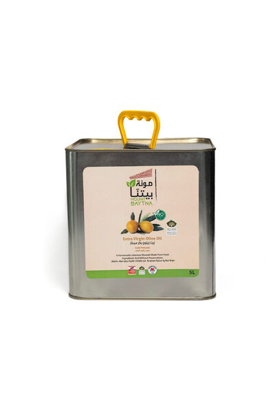 mounit baytna زيت زيتون بكر ممتاز - 5 لتر