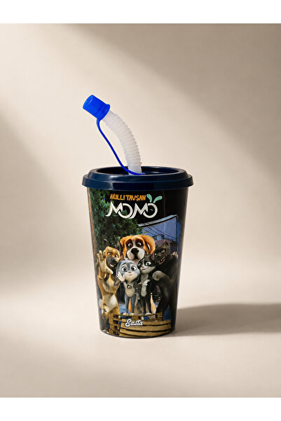 Sasta BakGelAl Akıllı Tavşan Momo ve Arkadaşları Lisanslı Pipetli Çocuk Barda...