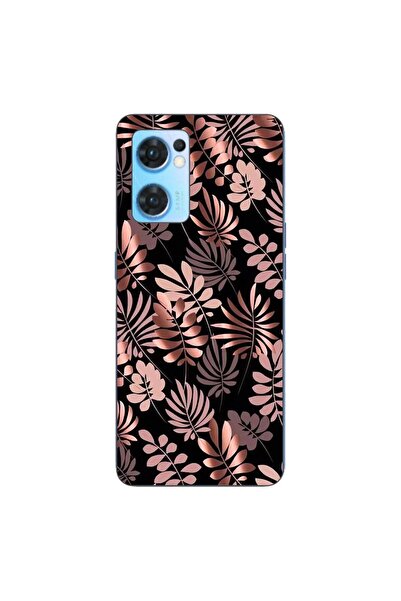OEM Husa compatibila cu Oppo Reno7 5G Silicon Gel Tpu Model Bronze Paradise