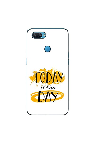 OEM Θήκη συμβατή με Oppo A12 από σιλικόνη gel TPU με σχέδιο: Σήμερα Είναι ο Η...
