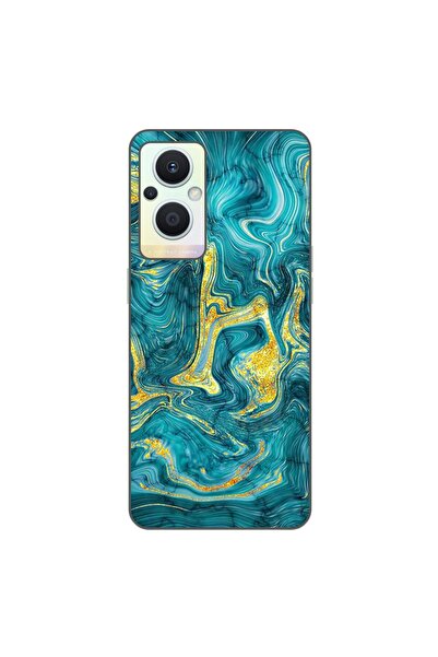 OEM Husa compatibila cu Oppo Reno7 Lite Silicon Gel Tpu Model Abstract Gemsto...
