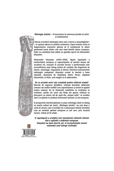 Editura Cetatea de Scaun MITOLOGIA SLAVILOR, Aleksander Gieysztor