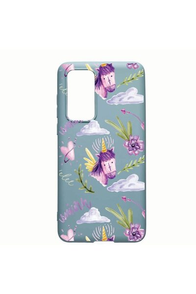 bestcase Husa Huawei P40, Unicorn Pattern, rezistenta la uzura, anti-alunecar...