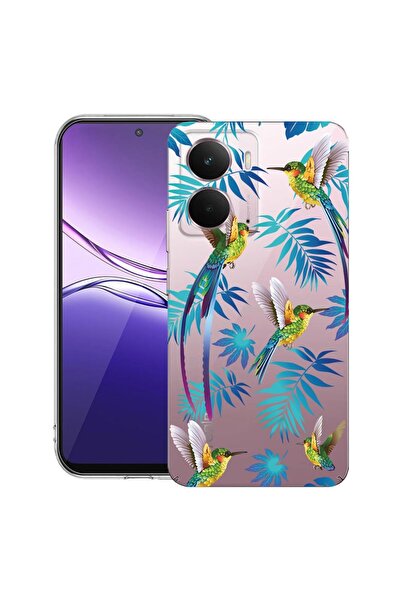 bestcase Husă pentru Realme P3 cu Design Wild Tropical, Silicon Subțire Trans...