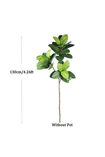 choice2 130cm 70-130cm Artificial Ficus Plants Large Fake Mulberry Tree Tropi...
