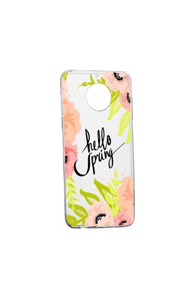 bestcase Husa Silicon Hello Spring, Compatibila Cu Nokia C10, rezistenta la u...