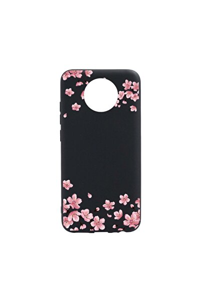 bestcase Силиконов калъф в пастелни цветове - с цветя, съвместим с Nokia C20,...