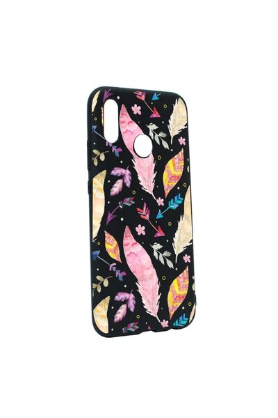 bestcase Husa Huawei P20 Lite, Silicon, Happy Feathers B68