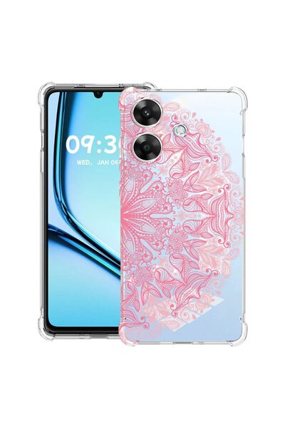 bestcase ¬Æ Husa Anti Shock pentru Realme Note 60 / Note 60X cu Design Lace P...