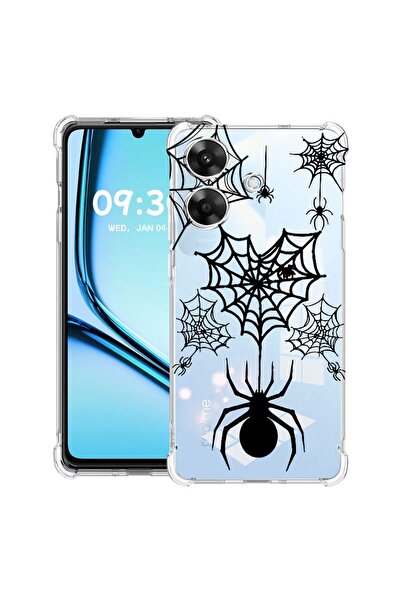 bestcase Αντικραδασμική Θήκη για Realme Note 60 / Note 60X με Σχέδιο Ιστού Αρ...