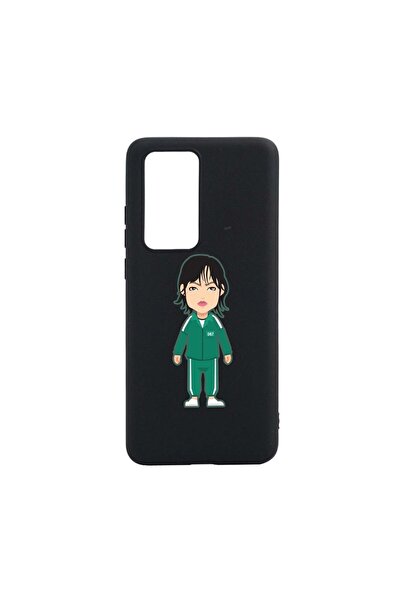 bestcase Husa Silicon Compatibila Cu Huawei P40, Squid Game - Gamer 067, rezi...