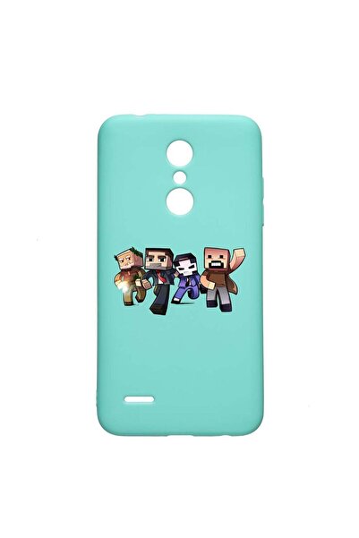 bestcase Husa LG K11 / K11 Plus / K10 2018, Minecraft, rezistenta la uzura, a...
