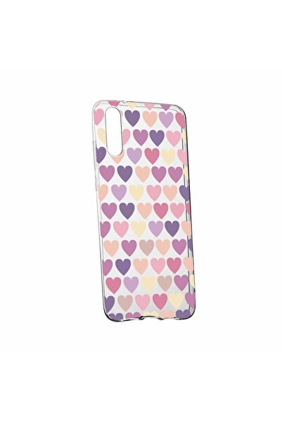 bestcase Husa Silicon, Transparent, Slim, Hearth, Huawei P20 Plus