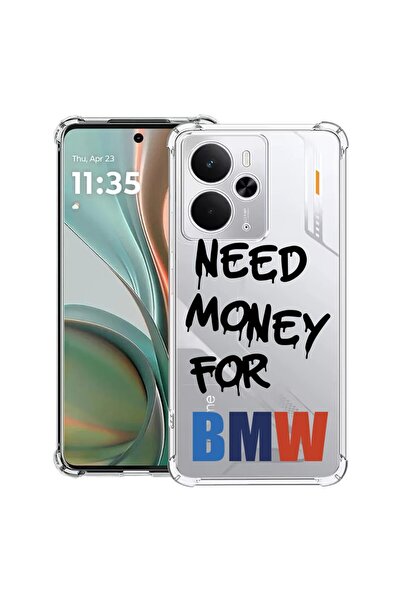 bestcase Husă Antișoc Compatibilă cu Poco M7 Pro 5G, cu Design Need Money For...