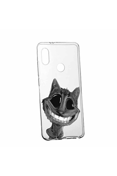 bestcase Husa Silicon, Transparent, Slim, Crazy Cat, Huawei P20 Lite