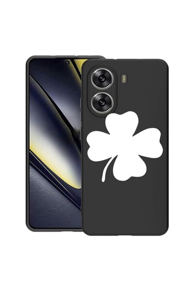 bestcase ¬Æ Husa pentru Poco X7 Pro 5G, Lucky Trifoi, Slim Silicon 0.8MM, Ant...
