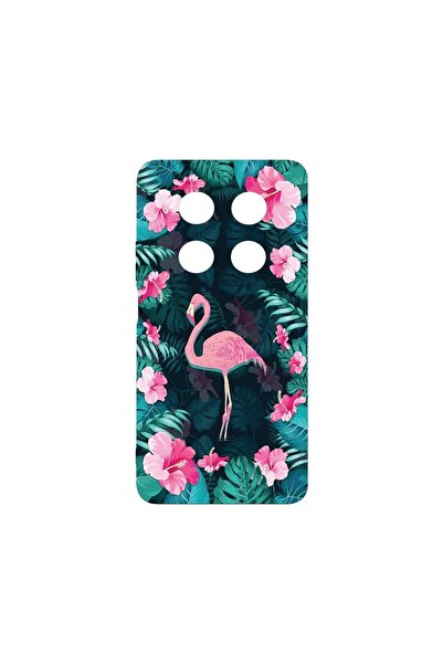 bestcase Тънък силиконов калъф 0.8ММ, съвместим с Huawei Nova 12i, Фламинго, ...