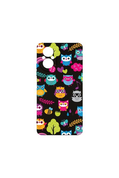 bestcase Θήκη Σιλικόνης Premium, Συμβατή με Realme C67 4G, Σχέδιο Κουκουβάγια...