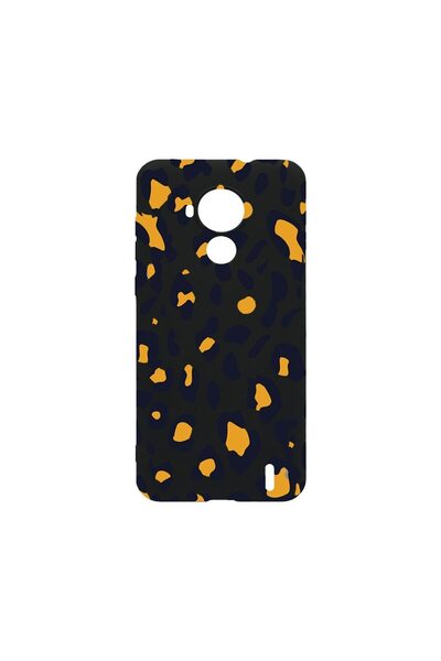 bestcase Λεπτή Θήκη Σιλικόνης 0.8MM, Συμβατή με Nokia C30, Με σχέδιο λεοπάρδα...