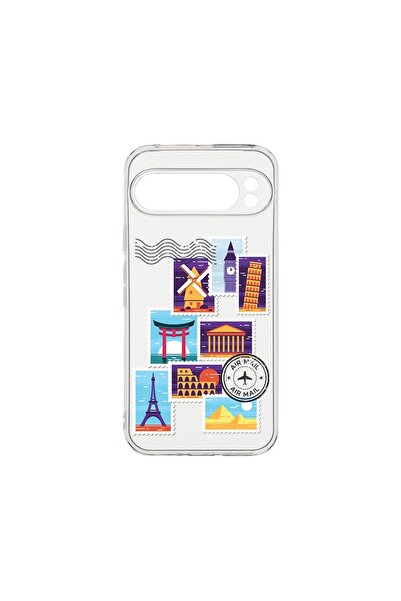 bestcase Husă transparentă din silicon de 2MM, compatibilă cu Google Pixel 9 ...