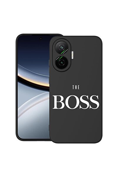 bestcase ¬Æ Husa pentru Poco F7 cu Design The Boss, TPU Mat Ultra Slim, 20520...