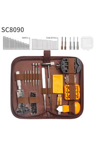 Choice1 Brown-168 Watch Repair Kit, Professional Watch Repair Tool, Watch Bat...