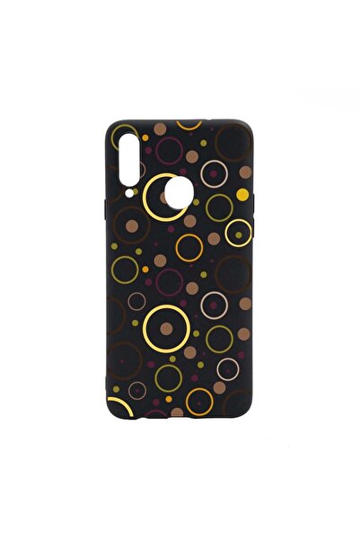 bestcase Silicone Case Compatible with Huawei P20 Lite, Circles, wear-resista...