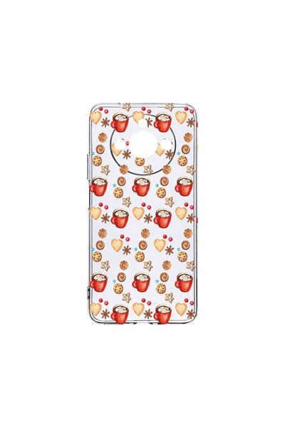 bestcase Husa BestCase¬Æ Clear Silicon 2MM, Compatibila Cu Realme 11, Xmas, A...