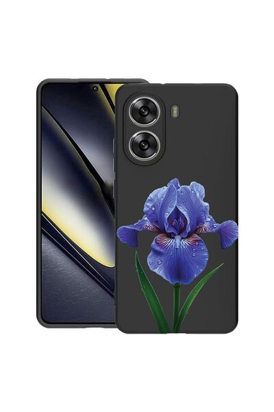 bestcase ¬Æ Husa TPU Ultra Slim Compatibila cu Poco X7 Pro 5G, Floral - Iris,...