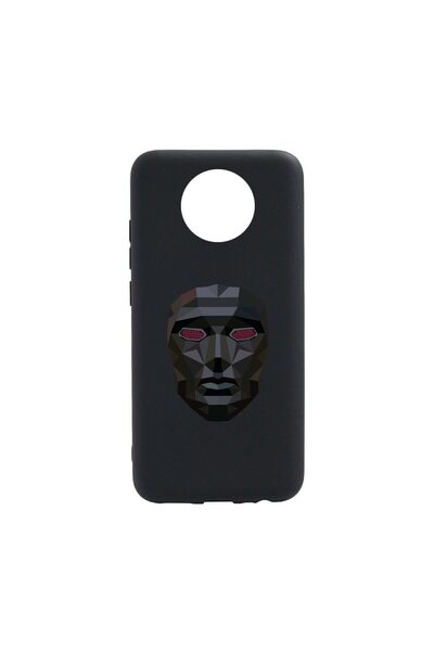 bestcase Θήκη σιλικόνης συμβατή με Nokia C10, Σχέδιο Squid Game - Μάσκα, ανθε...