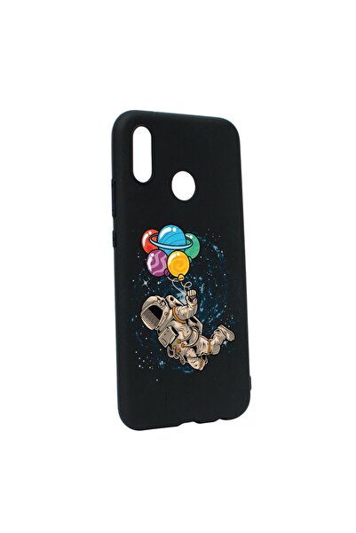 bestcase Husa Silicon Compatibila Cu Huawei P20 Lite, Happy Astronaut, rezist...