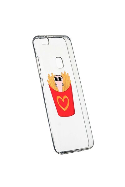 bestcase Husa de protectie I Love Chips, pentru Huawei P10 Lite, rezistenta l...