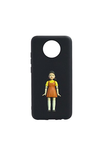 bestcase Husa Silicon Compatibila cu Nokia C20, Squid Game - Doll Girl, rezis...