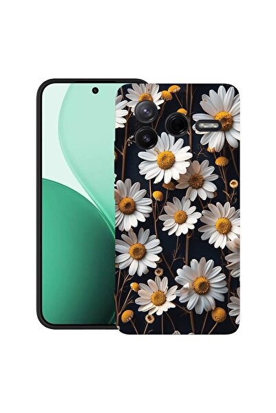 bestcase ¬Æ Husa TPU Ultra Slim Compatibil cu Poco F7 Pro, cu Design 3D Daisy...