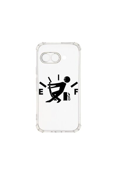 bestcase Калъф за Google Pixel 9a, BestCase® Anti Shock 1.5MM, Out Of Fuel, У...
