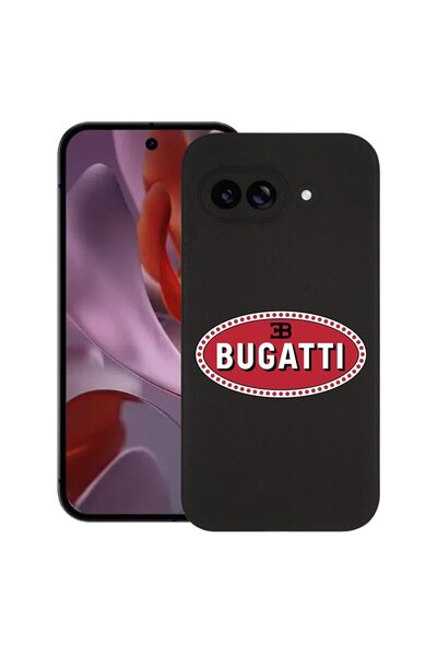 bestcase Калъф за Google Pixel 9a, Bugatti, Тънък силиконов 0.8ММ, Удароустой...