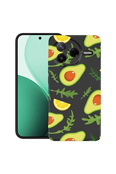 bestcase ¬Æ Husa TPU Ultra Slim Compatibil cu Poco F7 Pro, cu Design Avocado,...