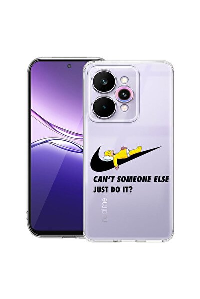 bestcase Διαφανής Λεπτή Θήκη Σιλικόνης Συμβατή με Realme 15 / 15 Pro, Simpson...