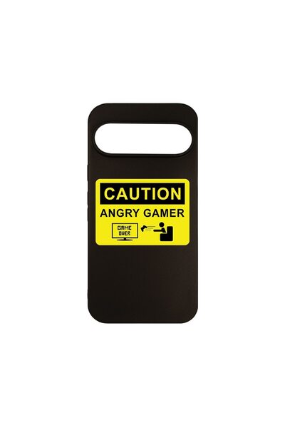 bestcase Husa pentru Google Pixel 9, BestCase¬Æ Slim SIlicon 0.8MM, Angry Gam...