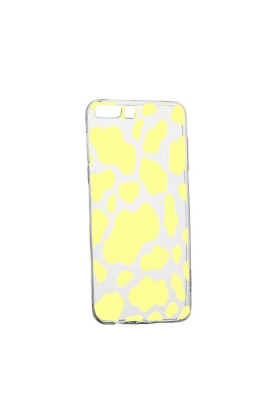 bestcase Silicone Case Compatible with Huawei Y6 2018, Yellow Cow, wear-resis...