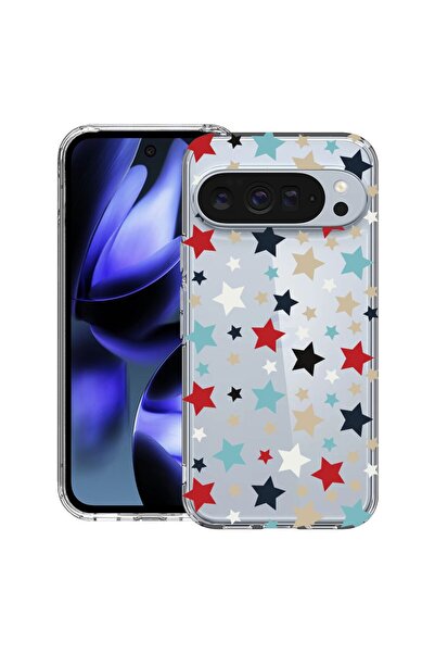 bestcase ¬Æ Husa pentru Google Pixel 10 / Pixel 10 Pro cu Design Stars, Clear...