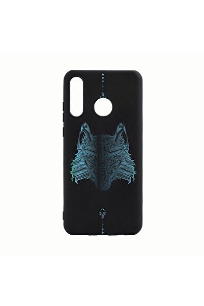bestcase Husa Huawei P30 Lite, Wolf, rezistenta la uzura, anti-alunecare, din...