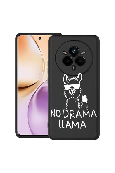 bestcase Θήκη για Realme 14 Pro Plus 5G, No Drama LLama, Λεπτή σιλικόνη 0.8MM...