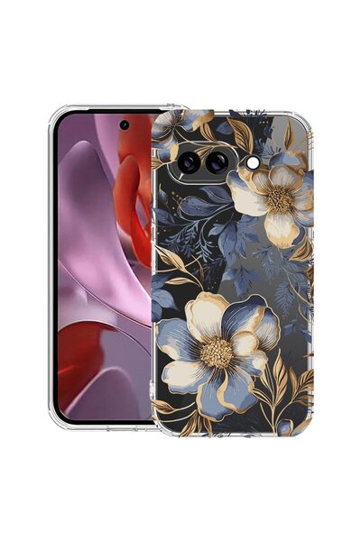 bestcase Αντικραδασμική Θήκη Συμβατή με Google Pixel 10a, Φλοράλ - Θήκη με Άν...