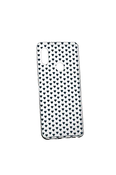 bestcase Husa Silicon, Transparent, Slim, Little Hearths, Huawei P20 Lite