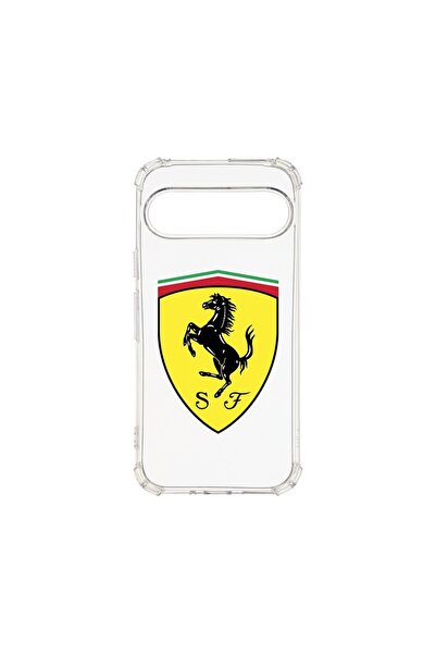 bestcase Αντικραδασμική Θήκη 1.5MM, Συμβατή με Google Pixel 9, Λογότυπο Ferra...